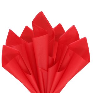 Hartie Tissue - Scarlet red