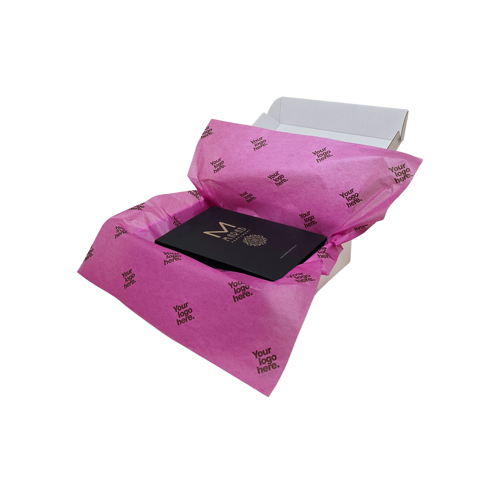 hartie-de-matase-personalizata-mov-17g-50x75cm-in-cutie-de-transport.jpg Hârtie de mătase personalizată culoare plum-mov, aranjată într-o cutie de transport, 17g/m² – dimensiune 50x75cm