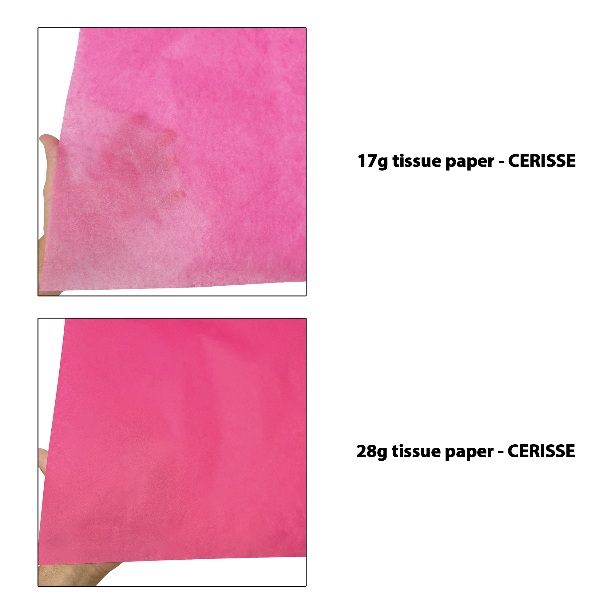 hartie-de-matase-roz-fuxia-17g-vs-28g-50x75cm-comparatie-transparenta.jpg Hârtie de mătase fuchsia-roz, comparație transparențe 17gr vs 28gr, dimensiune 50x75cm