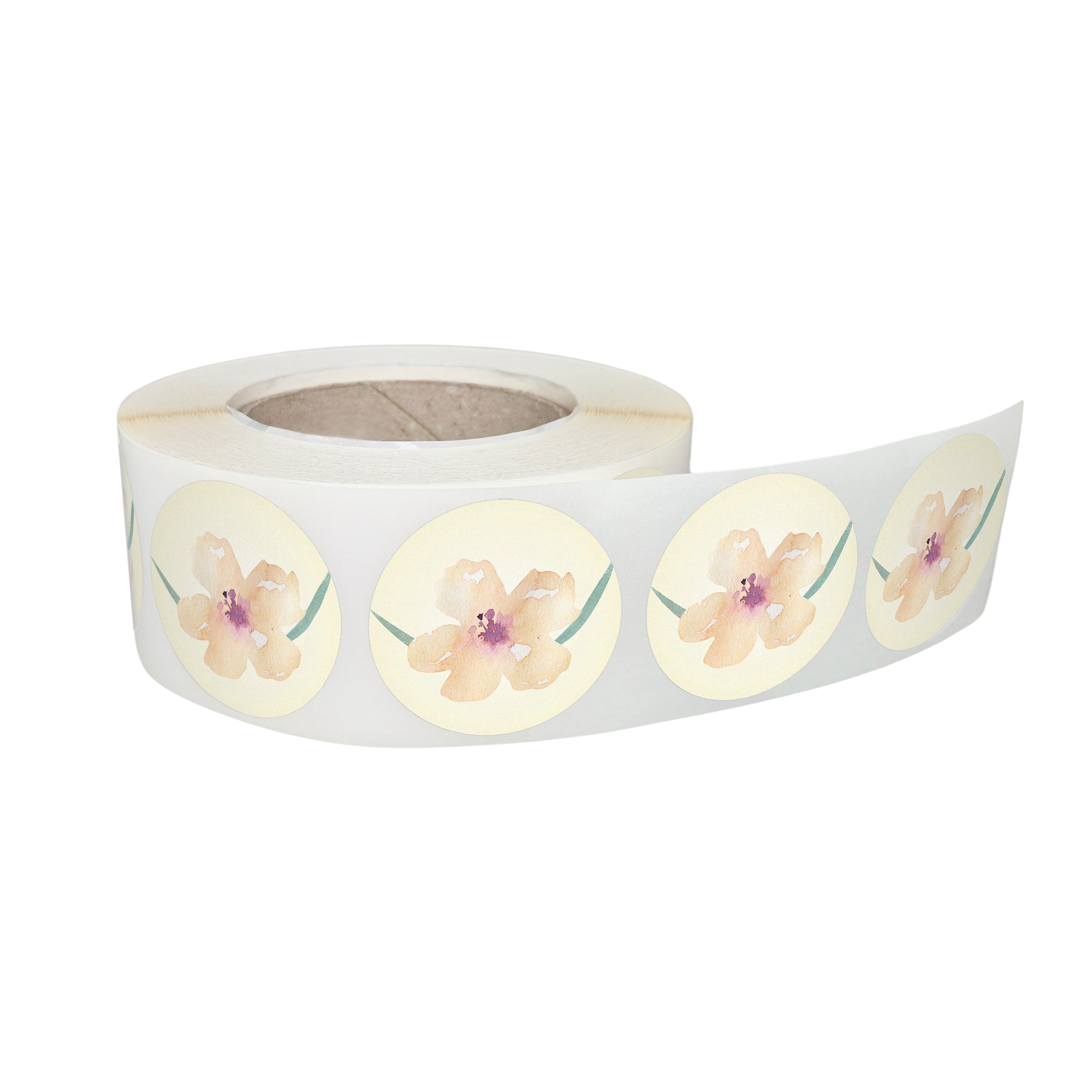 rola-stickere-model-floral-pastel-dream-12b-orizontala-jpg Rola stickere decorative model Floral Pastel Dream 12b – etichete rotunde pentru pachete și cadouri