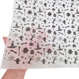 Hârtie de mătase model Halloween Shadows 17g – dimensiune 50x75cm