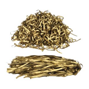 Umplutură din hârtie de matăse gold maruntita pentru ambalaj cadouri