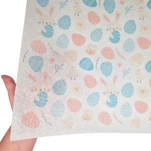 Hârtie de mătase model Paște Soft Spring Eggs 28g – format 50x75cm