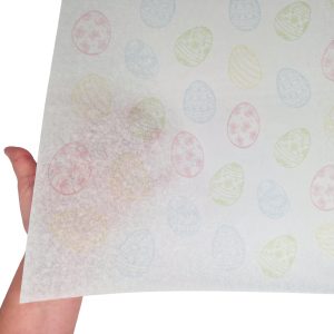 Hârtie de mătase model Paște Pastel Egg Delight 28g – format 50x75cm