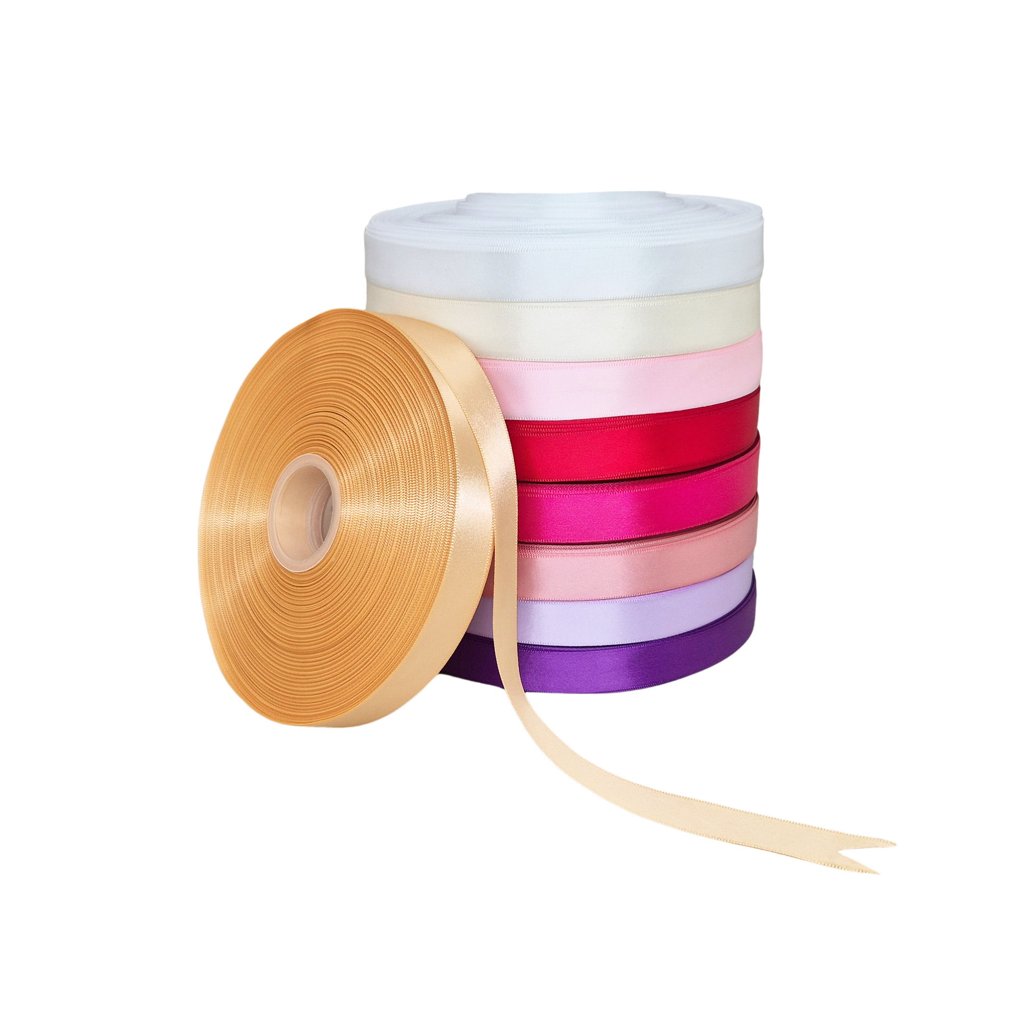 panglica-dublu-satinata-crem-rola-culori-jpg Panglică dublu satinată crem – rolă de panglică pentru ambalaje și decorațiuni
